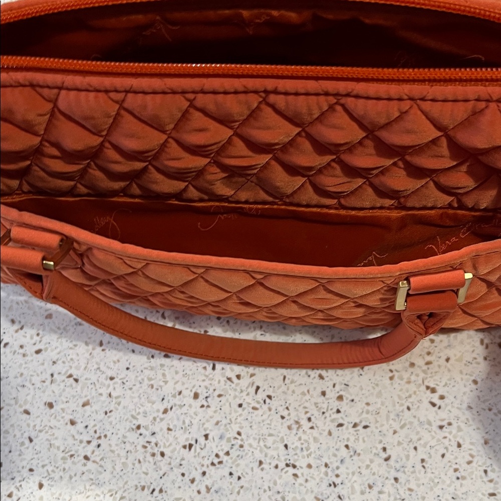 Vera Bradley Boston Warm Orange spice crossbody Bag - Picture 5 of 10